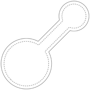 RFX™ M-10 ümmargune peegeldav TPU magnet – Neoonkollane, tootepilt (2)