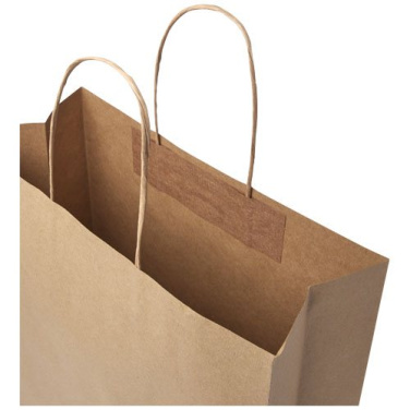 Kraft 120 g/m2 keeratud sangadega paberkott - 31 x 12 x 41 cm – Kraftpruun, tootepilt (3)