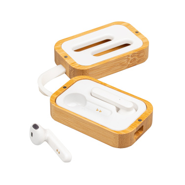 Bluetooth kõrvaklapid BARCELONA, beež, tootepilt (2)