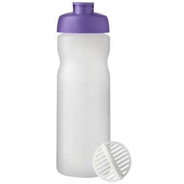 Baseline Plus 650 ml shakeri pudel, Lilla / matt läbipaistev, tootepilt, Lilla / härmatis selge (1)
