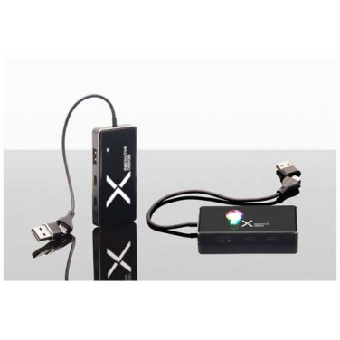 SCX.design H20 8-ühes USB-jaotur kahe sisendi ja 6-pordiga, Täiesti must, tootepilt (3)