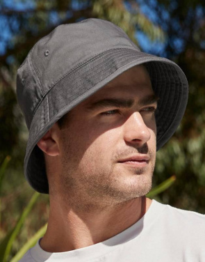 Orgaanilisest puuvillast ämbrimüts, tumesinine - Beechfield (2)