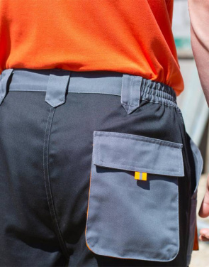 LITE lühike, must/hall/oranž – Result Work-Guard (3)