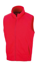 Mikrofliisist vest, punane