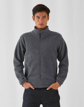 Icewalker+ õues kasutatav täispikk lukuga fliisjope, punane – B&C Outerwear (3)