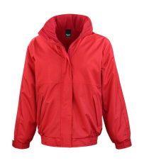 Naiste Channeli jope, punane