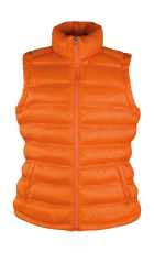 Naiste Ice Bird polsterdatud vest, oranž