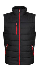 Meeste Navigate Thermal Bodywarmer, Must/klassikaline punane