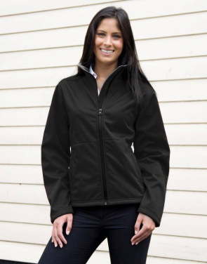 Naiste Core softshell-jope, must – Result Core (3)