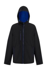 Navigeeri kahekihiline kapuutsiga softshell-jope