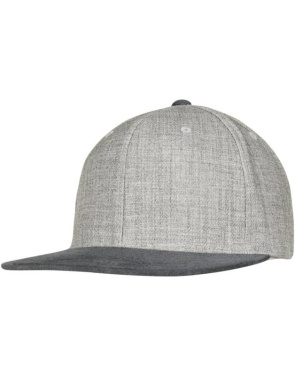 Melange veluurne seljakott, hall/hall – Flexfit (2)