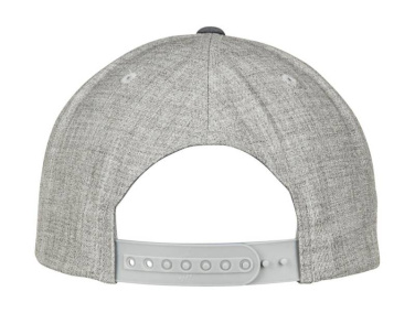 Melange veluurne seljakott, hall/hall – Flexfit (4)