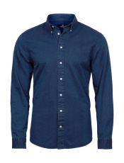 Vabaaja twill-särk, Indigo
