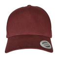 5-paneeliga kumer klassikaline snapback, bordoopunane, Burgundia