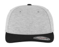 Flexfit Double Jersey kahevärviline, hall/must