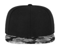 Roses Snapback särk, must/hall