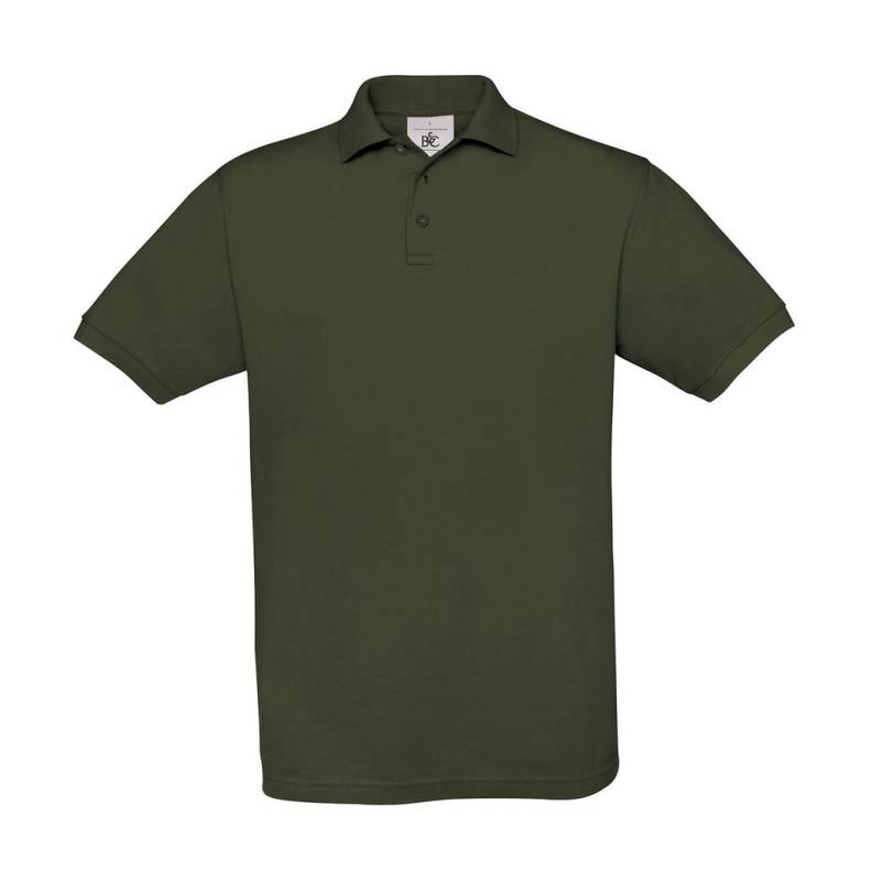 Safran Piqué polosärk, Khaki – B&C (1)