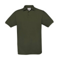 Safran Piqué polosärk, Khaki