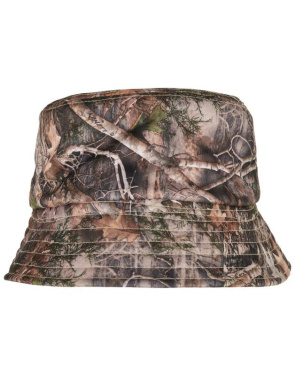 Kahepoolne Sherpa Real Tree Camo kalamehemüts, Kamuflaažpuu – Flexfit (2)