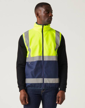 Pro Hi-Vis täispika lukuga vest, kollane – Regatta High Visibility (3)