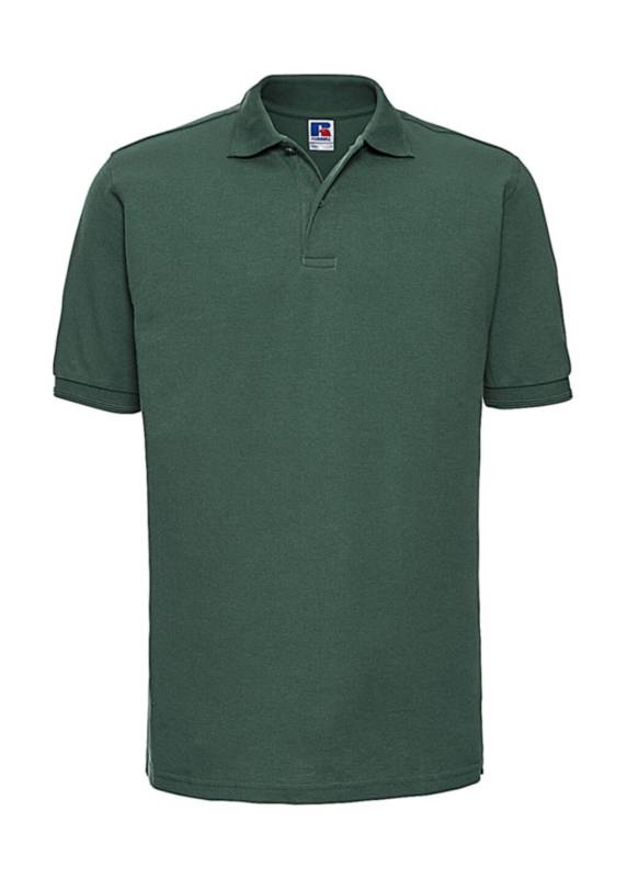 Vastupidav polosärk - kuni 4XL, pudeliroheline – Russell Athletic (1)