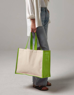 Printers' Jute Classic ostukott, must – Westford Mill (3)
