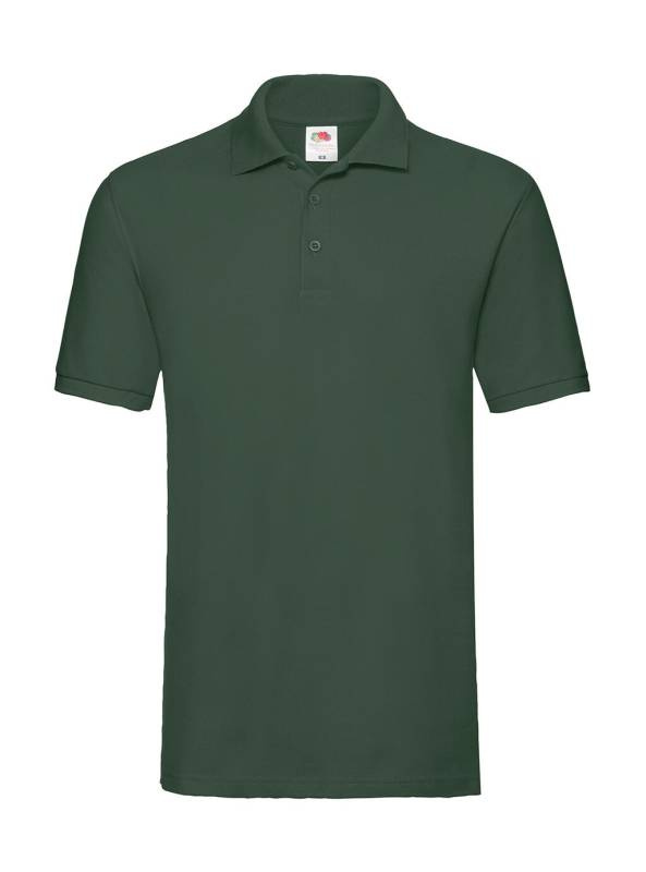 Premium-polosärk, pudeliroheline – Fruit of the Loom (1)