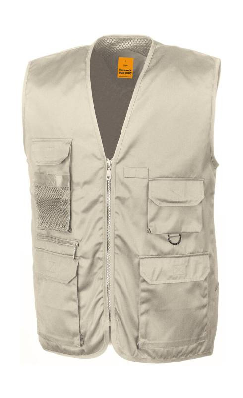 Safari vest, Kaamel – Result Work-Guard (1)