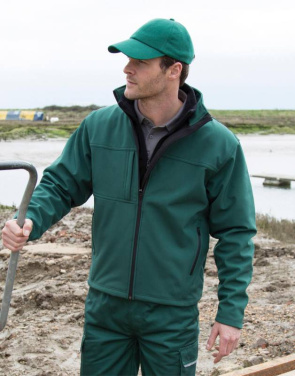 Meeste klassikaline softshell-jakk, must – Result Recycled (3)