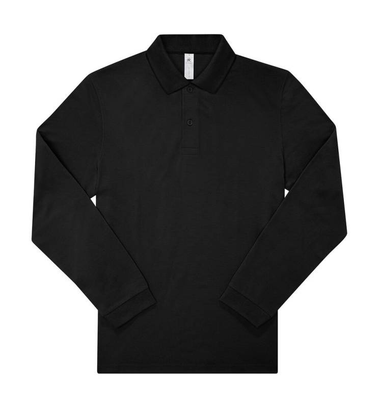Minu Polo 210 LSL, must – B&C (1)