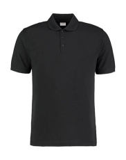 Klassikaline Slim Fit Polo Superwash® 60º, must