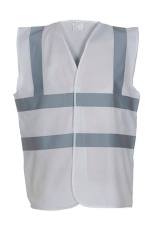 Fluo 2 Band+Brace vest, valge