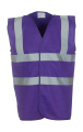 Fluo 2 Band+Brace vest, lilla