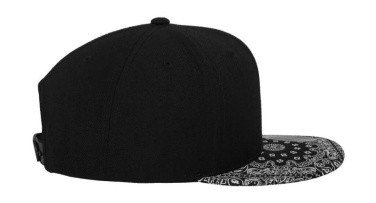 Bandana Snapback, Must/Paisley-muster – Flexfit (3)