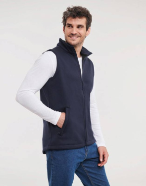 Meeste nutikas softshell-vest, Konvoi hall – Russell Athletic (3)