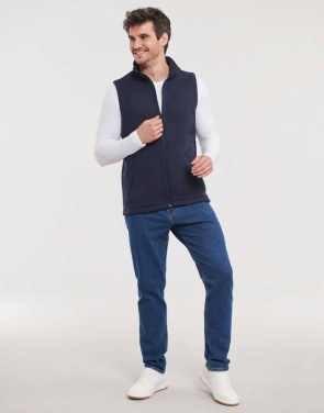 Meeste nutikas softshell-vest, Konvoi hall – Russell Athletic (4)