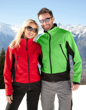 Softshell-tegevusjakk, Erkroheline/must – Result (3)