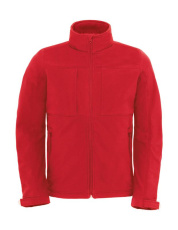Kapuutsiga softshell-jope/meestele, punane