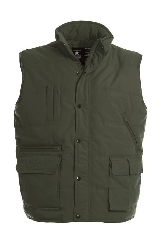 Kehasoojendaja Explorer, oliiviroheline – B&C Outerwear (1)