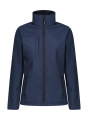 Naiste Octagon II softshell-jope, Tumesinine/Hüljeshall