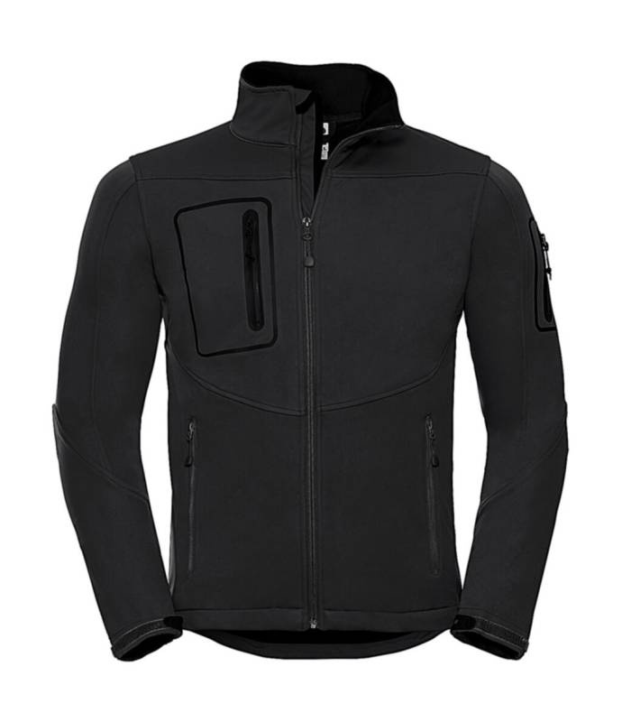 Meeste Sportshell 5000 jope, must – Russell Athletic (1)