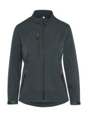 Signature sildita softshell-jope naistele, süsihall