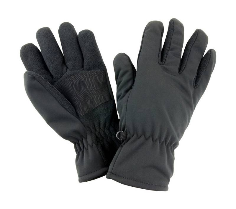 Softshell termokindad, must – Result Winter Essentials (1)