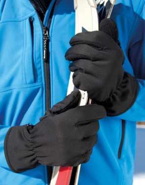 Softshell termokindad, must – Result Winter Essentials (2)