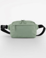 Premium taaskasutatud õlakott, Tolmune roheline