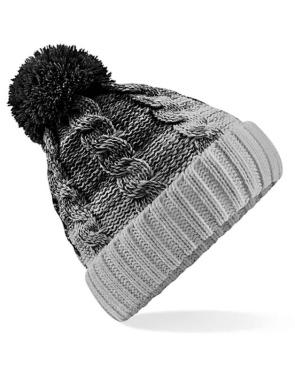 Ombré müts, must/helehall – Beechfield (2)