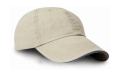 Peenest puuvillast twill-müts, Kitt/Tumesinine, Kitt/Merevägi