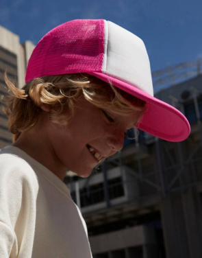 Juunioride vintage Snapback veoautosärk, taevasinine/valge – Beechfield (2)