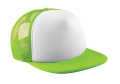 Juunioride vintage Snapback veoautosärk, laimiroheline/valge