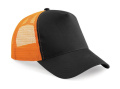 Snapback veoautosärk, must/oranž